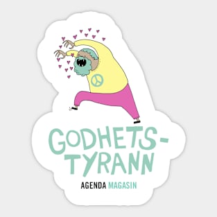 Godhetstyrann Sticker